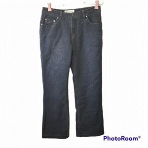 Windriver Black Tmax Fleece Lined Wide Straight Leg Jeans